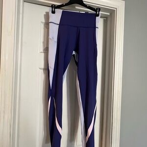 NWT Tek Gear Legging High Rise Pockets Ultrastretch Purple